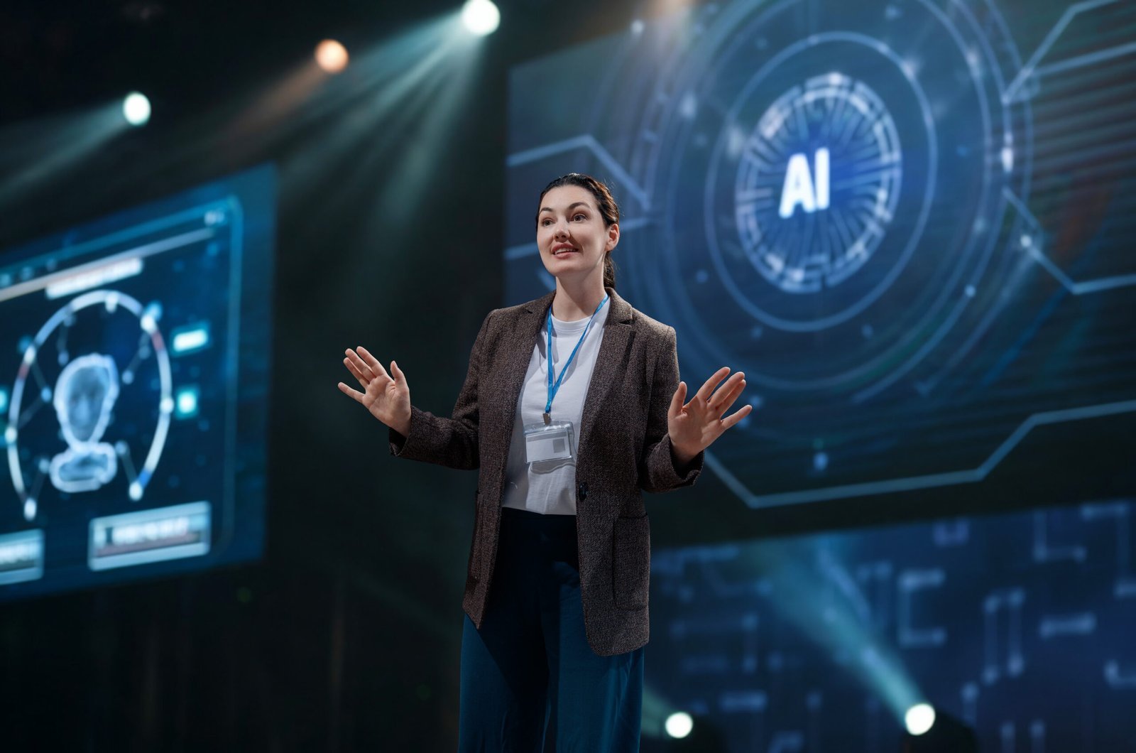 AI presentation for business automation and intelligent technology solutions